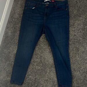 Celebrity Pink Dark Blue Skinny Jeans